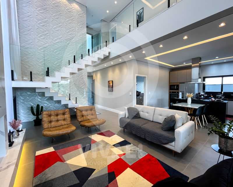 Casa em Condomínio com 3 suítes no Residencial Fazenda Santa Rosa - Fase 1 — foto 2